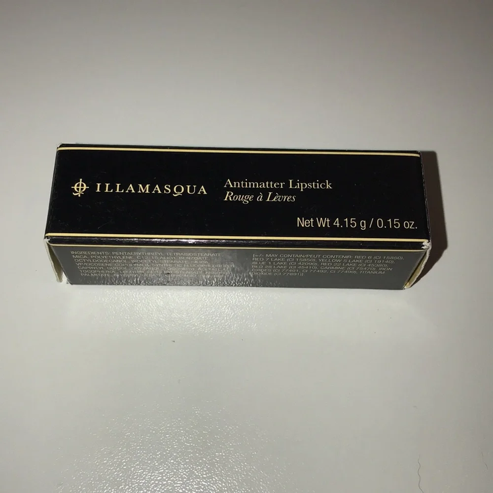 Illamasqua antimatter lipstick in solar NEW